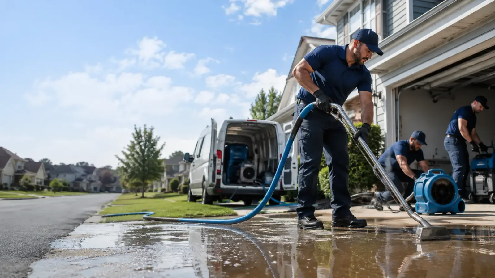 Flood Damage Restoration in Ahmeek, MI